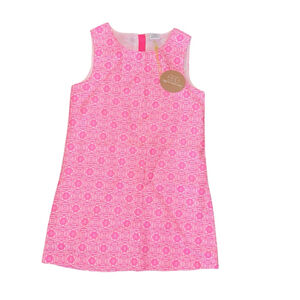 Egg by Susan Lazar Adele Dress
Brocade Jacquard Hot Pink Easter Resort Vacation